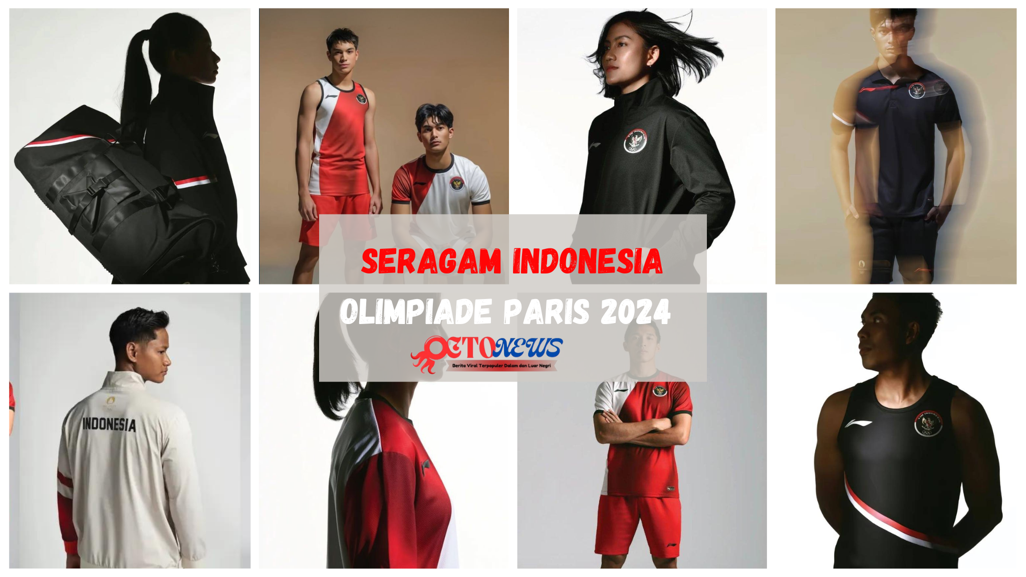 Seragam Tim Indonesia Untuk Olimpiade Paris 2024 Resmi Dirilis