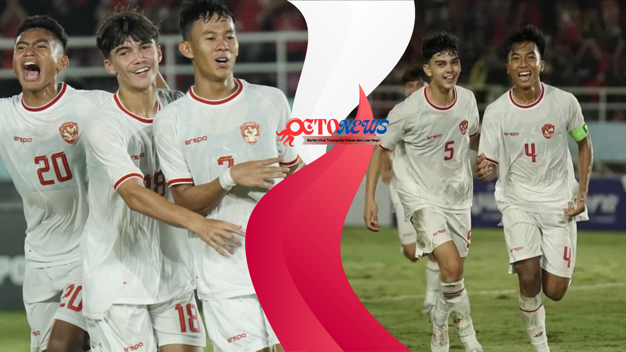 Timnas Indonesia Bantai Vietnam  5-0 di Piala AFF U-16