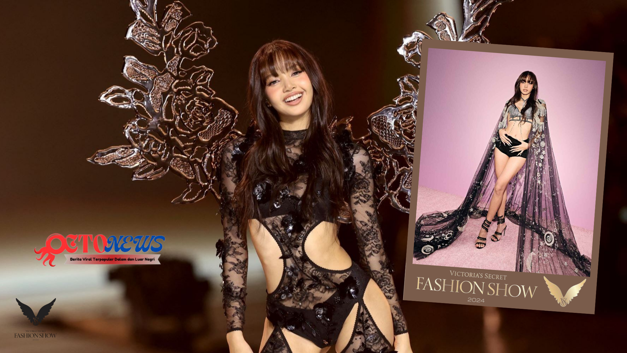 Lisa BlackPink Tampil Memukau di Victoria Secret