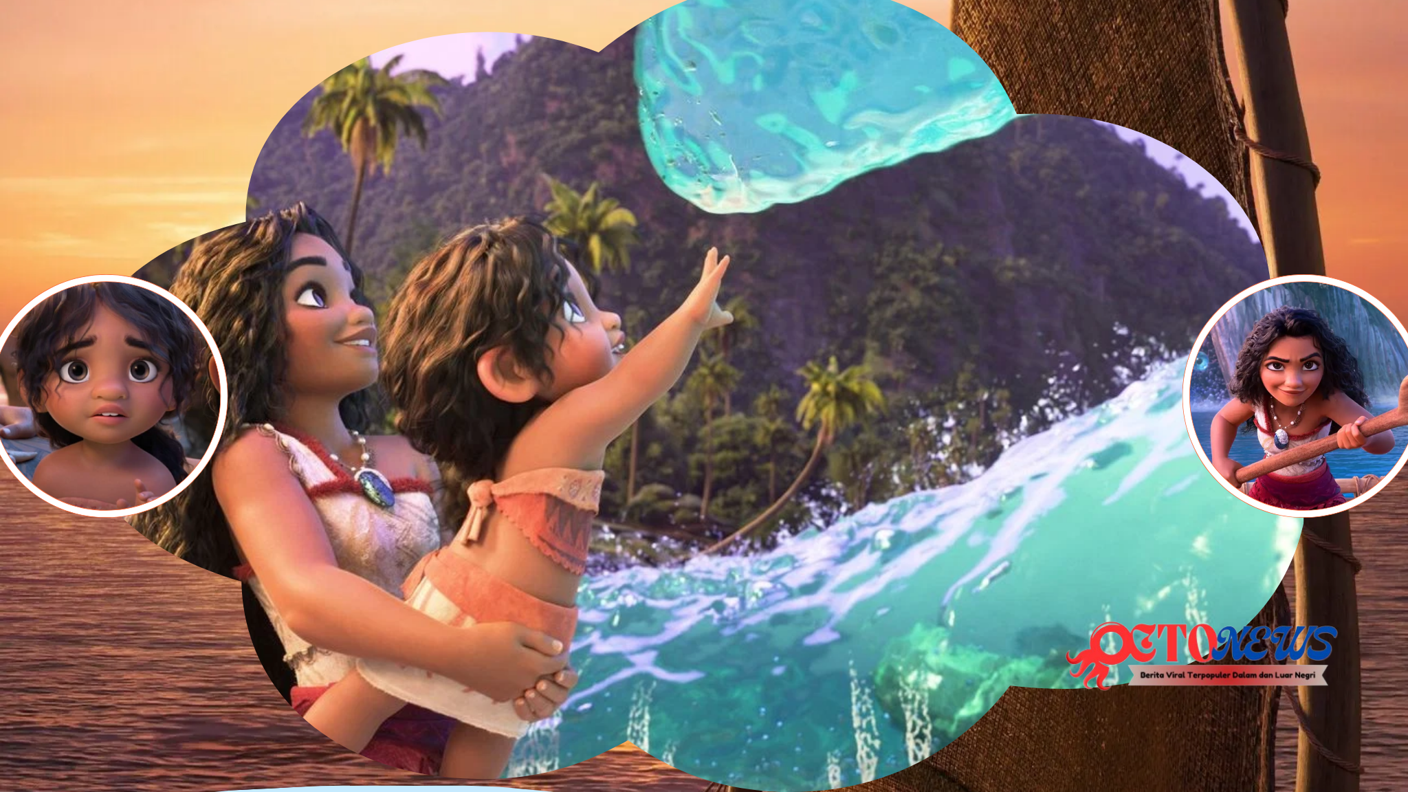 Simea, Adik Moana Karakter Baru di Film Moana 2